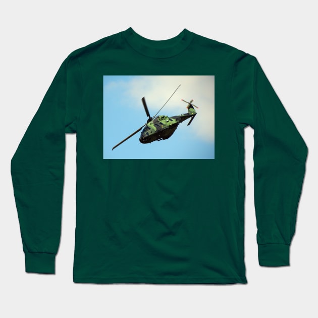 Finnish Army NH90 TTH Long Sleeve T-Shirt by AH64D